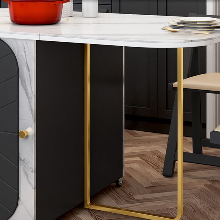 Rectangle Mid-Century Modern Dining Table Metal Base Table for Dining Room,59"L x 31.5"L x 29.3"H Clearhalo ' dining_table' 'Dining Tables & Seating' 'Dining Tables' 'furn' 'furn_dining_table' 'Furniture' 'furniture_dining_table' 'Kitchen & Dining Furniture' 'kitchen&dining_furn' 'kitchen' 'kitchen_dining_table' 1200x1200_253b7f34-000c-467f-bc2d-404980b0757b