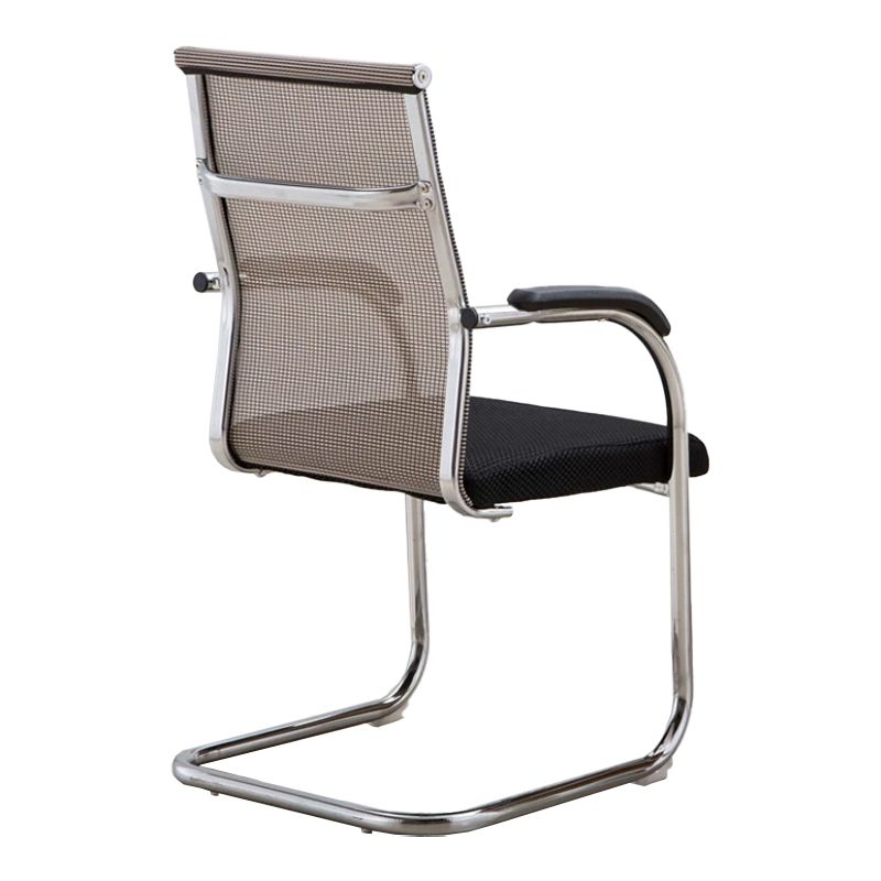 Contemporary Arm Chair Fixed Arms No Wheels Conference Chair Clearhalo 'furn' 'furn_office_chair' 'Furniture' 'Office Chairs' 'Office Furniture' 'office_chair' 1200x1200_253c7f3c-ffa2-4c30-9d0b-c66370f08e33