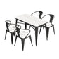 Industrial Style Sintered Stone Dining Table White Table with Black Frame for Dinning Room Clearhalo ' dining_table' 'Dining Tables & Seating' 'Dining Tables' 'furn' 'furn_dining_table' 'Furniture' 'furniture_dining_table' 'Kitchen & Dining Furniture' 'kitchen&dining_furn' 'kitchen' 'kitchen_dining_table' 1200x1200_253d39d5-d361-4d48-9d9f-f8a4e5b1a2f3