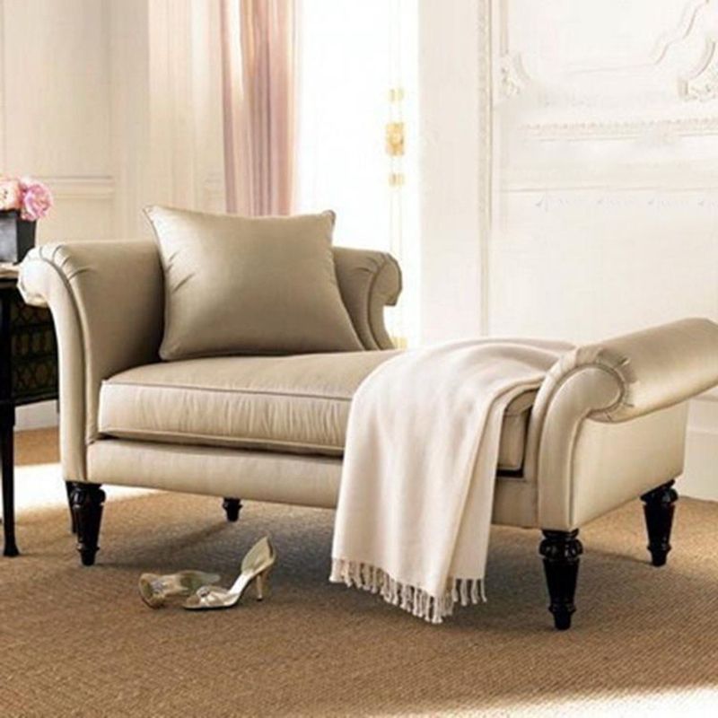 Faux Leather/Fabric Accent Chair Traditional Flared Arms Chaise Clearhalo 'Chairs & Seating' 'Chaise Lounge' 'chaise_lounge' 'furn' 'furn_chaise_lounge' 'Furniture' 'Living Room Furniture' 1200x1200_253dfe14-6466-4edb-a331-8ea3dbcd8d8d
