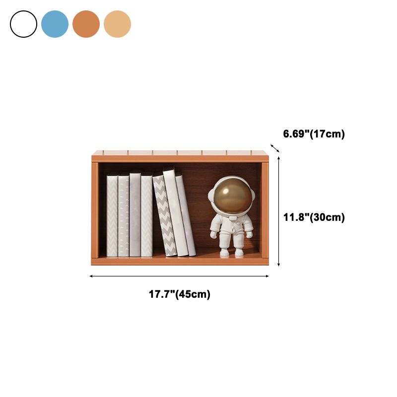 17.7 "lモダンなスタイルの本棚木材閉じた本棚のホームオフィス