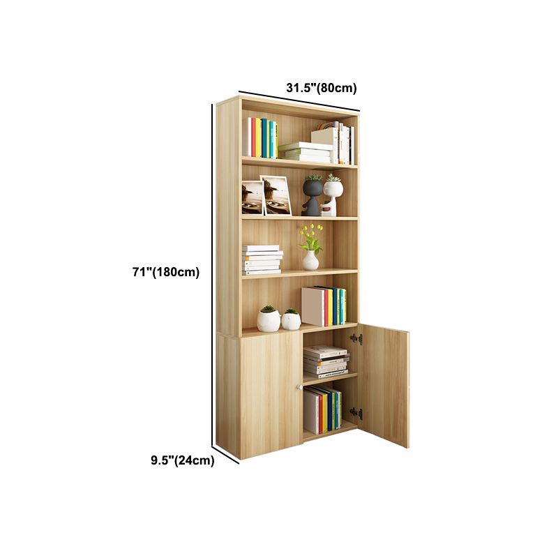 Geschlossenes Holzbuchhandel moderne minimalistische Wohnzimmer Schlafzimmer Rechteckige Bücherregal