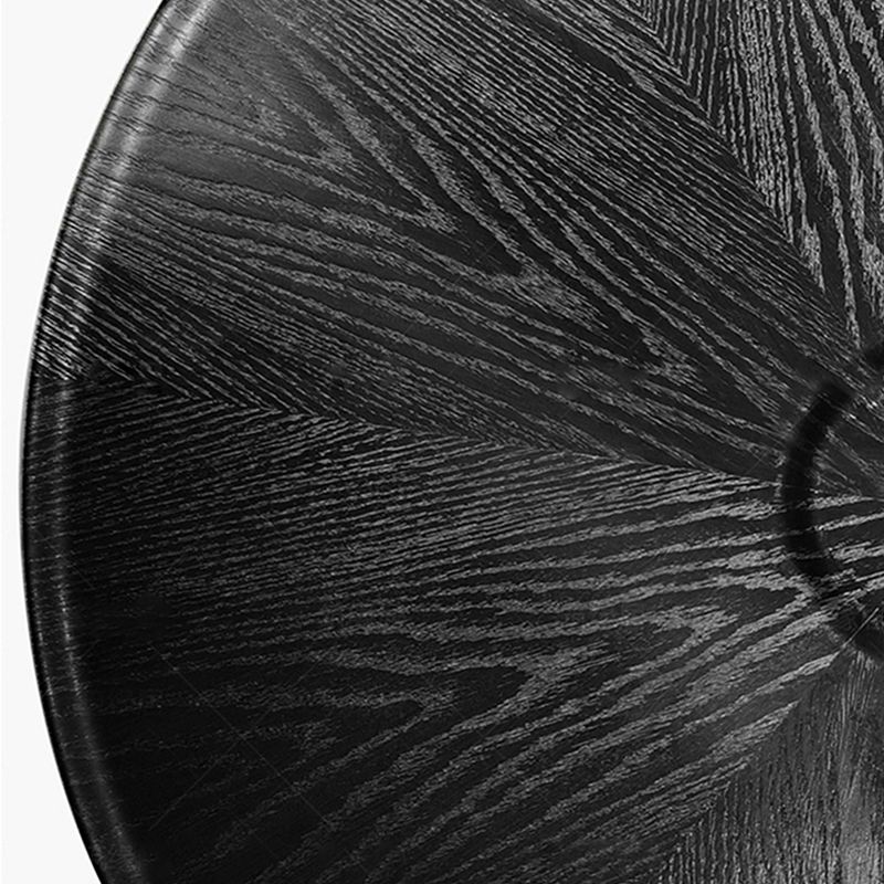 No Distressing Pedestal Coffee Table Modern Round Bunching Tables