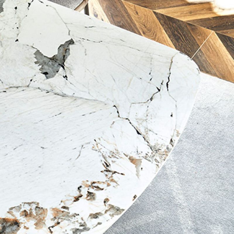 Traditional Luxury Rectangle Dining Table Stone Top Pedestal Casual Dining Table Clearhalo 'Dining Tables & Seating' 'Dining Tables' 'dining_table' 'furn' 'furn_dining_table' 'Furniture' 'Kitchen & Dining Furniture' 1200x1200_2547837a-5945-45ac-a5ce-4a2286bb63ee
