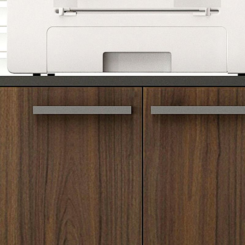 Archivo de marco de madera de archivo lateral moderno medieval