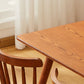 Rectangle Simplicity Dining Table Oak Solid Wood Table with 4 Legs for Dining Room Clearhalo ' dining_table' 'Dining Tables & Seating' 'Dining Tables' 'furn' 'furn_dining_table' 'Furniture' 'furniture_dining_table' 'Kitchen & Dining Furniture' 'kitchen&dining_furn' 'kitchen' 'kitchen_dining_table' 1200x1200_2548f0b2-5af7-4f02-bc2e-5bdca9b32a6c