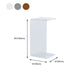 Modern Acrylic End Side Table Square Corner Table for Living Room
