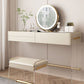 Vanity di trucco largo 15,74 "con 3 cassetti di stoccaggio Brive White Dresser