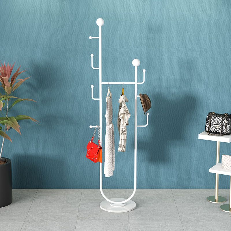 Briljante metalen jas hanger vaste kleur jas haken kaprek voor slaapkamer