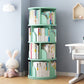 Runde Rotatable Bücherregal Holz geschlossener Speicherbuch für Home Office, 16 " / 18" W.
