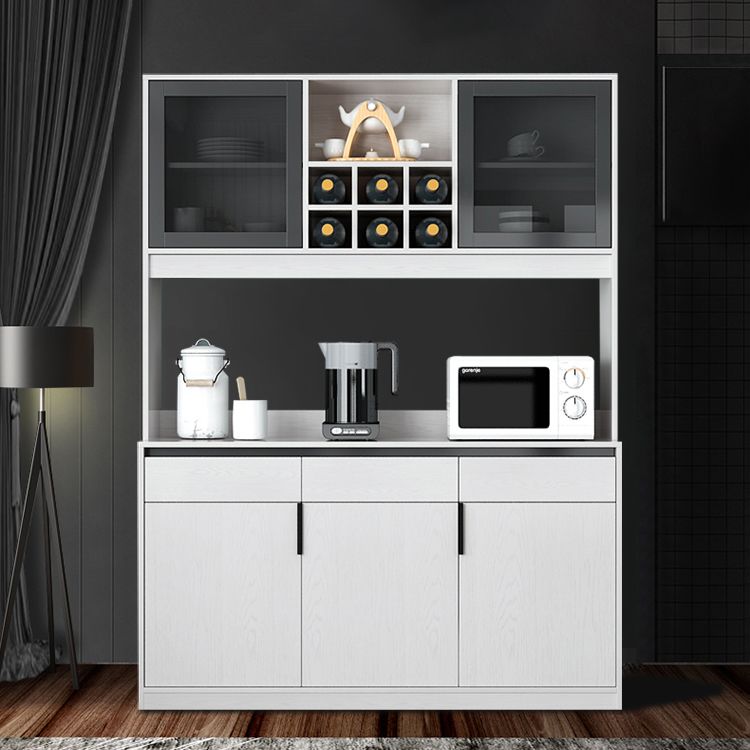 Wood Living Room Sideboard Cabinet Modern Credenza with Drawers and Storages Clearhalo 'buffet_sideboard' 'Buffets & Sideboards' 'furn' 'furn_buffet_sideboard' 'Furniture' 'furniture_buffet_sideboard' 'Kitchen & Dining Furniture' 1200x1200_254cc768-07de-450f-922b-140af3580f24