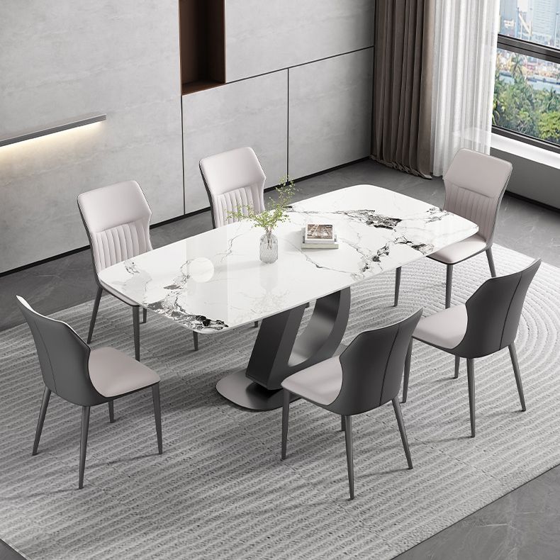 Industrial Upholstered Armless Chair Kitchen Wingback Side Chair Clearhalo 'Dining Chairs' 'Dining Tables & Seating' 'dining_chair' 'furn' 'furn_dining_chair' 'Furniture' 'Kitchen & Dining Furniture' 1200x1200_254d0537-6a6d-475b-b86f-5cb953aab9d2