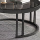 Round Tropical Coffee Table Storage 2 Nesting Coffee Table Set Clearhalo 'Coffee & Accent Tables' 'Coffee Tables' 'coffee_tables' 'furn' 'furn_coffee_tables' 'Furniture' 'Living Room Furniture' 1200x1200_25511725-0eed-48b0-aece-3a8bb3859bf6