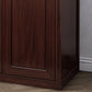 Contemporary Wardrobe Armoire Wood Wardrobe Closet with Doors and Drawers