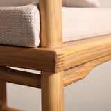 Silla de comedor de estilo tradicional sillas laterales de comedor con patas de madera