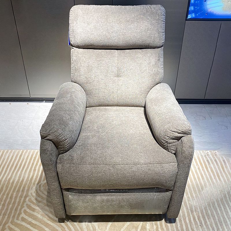 Sedia da reclinabile a schiera di potenza contemporanea.