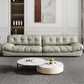 Modern Style Sofa with Pillow Back Sponge Cushion Frosted Velvet & Imitation Leather Clearhalo 'furn' 'furn_sofas' 'Furniture' 'furniture_sofas' 'kitchen' 'kitchen_sofas' 'Living Room Furniture' 'Sofa' 'sofas' 1200x1200_255d14d7-8fd4-4772-9c11-41ccfbc93cf3