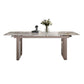 Traditional Luxury Style Dining Table Rectangle Sintered Stone Table with Double Pedestal Clearhalo ' dining_table' 'Dining Tables & Seating' 'Dining Tables' 'furn' 'furn_dining_table' 'Furniture' 'furniture_dining_table' 'Kitchen & Dining Furniture' 'kitchen&dining_furn' 'kitchen' 'kitchen_dining_table' 1200x1200_255d6526-69e3-43a4-bc10-c7f0c03df557