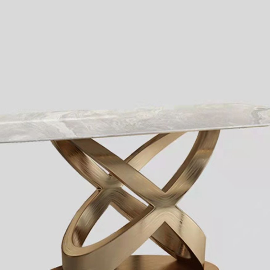 Traditional Luxury Stainless Steel Table Rectangle Dining Table for Home Clearhalo ' dining_table' 'Dining Tables & Seating' 'Dining Tables' 'furn' 'furn_dining_table' 'Furniture' 'furniture_dining_table' 'Kitchen & Dining Furniture' 'kitchen&dining_furn' 'kitchen' 'kitchen_dining_table' 1200x1200_255e4469-8f74-46d5-9c18-799ec95a8494