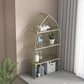 Closed Back Bookcase Glam Style Bookshelf for Office Home and Study Room Clearhalo 'Bookcases' 'furn' 'furn_bookcases' 'Furniture' 'furniture_bookcases' 'Office Furniture' 1200x1200_25635fb5-8dd3-452a-8ff0-730fb7cc11ca