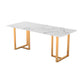 Modern Dining Set with Velvet Chairs 1/4/5/7 Pieces Dinette Set Clearhalo 'Dining Room Sets' 'Dining Tables & Seating' 'dining_room_set' 'furn' 'furn_dining_room_set' 'Furniture' 'Kitchen & Dining Furniture' 1200x1200_25641e30-4f5f-4938-85c0-22ab5e774cf4