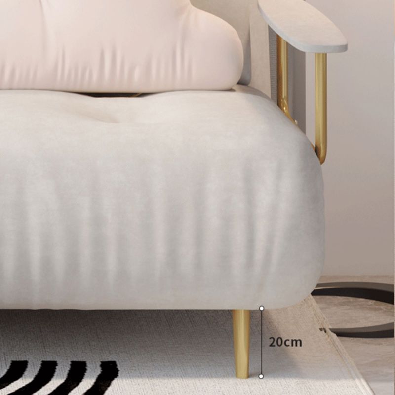 Luxurious Full/Queen Convertible Sofa Tufted Upholstery Sofa Bed Clearhalo 'furn' 'furn_futons' 'Furniture' 'Futons & Daybeds' 'Futons' 'Living Room Furniture' 1200x1200_25664e92-1ec2-4466-848f-70a41644af2b