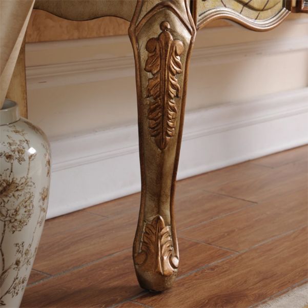 French Country Wooden Console Table Rectangle Console Sofa Table for Hall Clearhalo 'Console Tables' 'console_tables' 'Entry & Mudroom Furniture' 'furn' 'furn_console_tables' 'Furniture' 1200x1200_256b4935-11e7-410e-aa65-938cd976c7aa