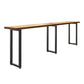 Industrial Style Bar Table Solid Wood Rectangle Bistro Bar Desk Clearhalo 'Bar Furniture' 'Bar Tables' 'bar_tables' 'furn' 'furn_bar_tables' 'Furniture' 'Kitchen & Dining Furniture' 1200x1200_256df343-0242-4c5d-9a8b-0e517f08f84b