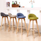Contemporary Style Low Back Bar-stool Wooden Bar Stool for Restaurant Clearhalo 'Bar Furniture' 'Bar Stools' 'bar_stools' 'furn' 'furn_bar_stools' 'Furniture' 'furniture_bar_stools' 'Kitchen & Dining Furniture' 1200x1200_256ed4ad-fc25-4673-b04f-3adbc64a6aa4