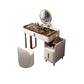 Glam 23.6" H Make-up Vanity Bedroom Glass Vanity Dressing Table