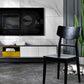 Black Modern Side Chair Solid Wood Dining Chair for Living Room Clearhalo 'Dining Chairs' 'Dining Tables & Seating' 'dining_chair' 'furn' 'furn_dining_chair' 'Furniture' 'Kitchen & Dining Furniture' 1200x1200_25733680-becb-4889-b7d6-2560c3932ce1