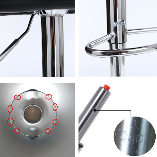 Modern Liftable Backrest Counter Stool Steel Household Bar Stool with Cushion and Pedal Clearhalo 'Bar Furniture' 'Bar Stools' 'bar_stools' 'furn' 'furn_bar_stools' 'furniture_bar_stools' 'Kitchen & Dining Furniture' 'kitchen&dining_furn' 'kitchen' 'kitchen_furn' Furniture' 1200x1200_2573ac5c-93b1-42f5-a005-5fb694f75ecb