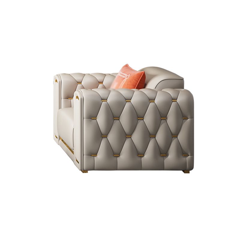 Modern Stain-ResistantSquare Arm Sofa Living Room Tufted Back Couch with Square Arms Clearhalo 'furn' 'furn_sofas' 'Furniture' 'furniture_sofas' 'Living Room Furniture' 'Sofa' 'sofas' 1200x1200_2577f705-4cf9-4f37-adcf-b987c2e4abb5