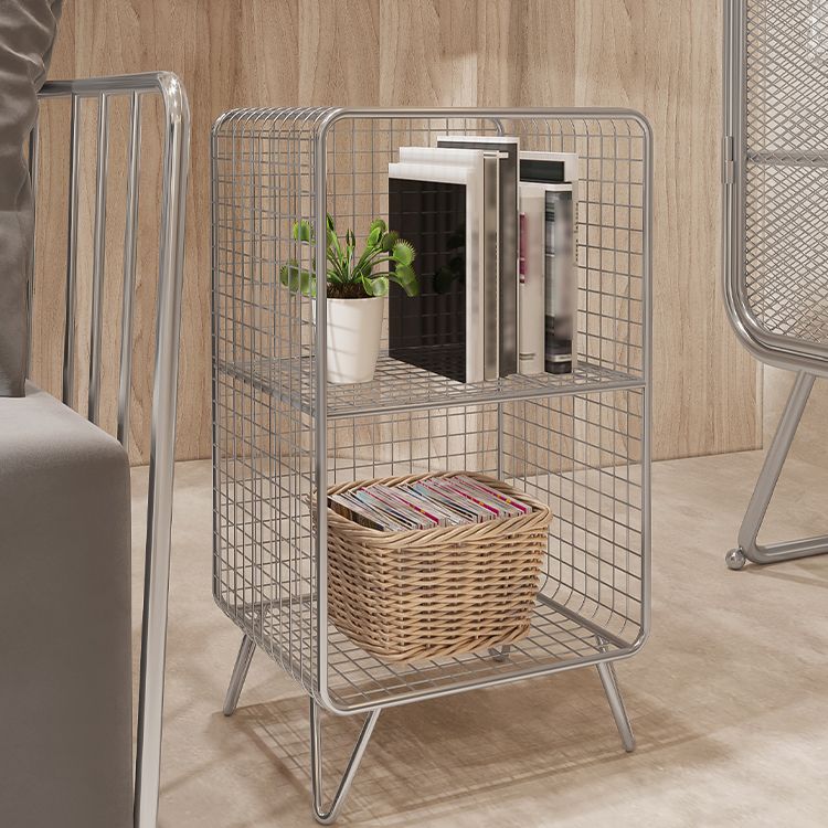 Glam Style Metal Bookshelf Standard Closed Back Shelf Bookcase for Home Clearhalo 'Bookcases' 'furn' 'furn_bookcases' 'Furniture' 'furniture_bookcases' 'Office Furniture' 1200x1200_257a3aba-6060-4f3a-8fad-d8f8e8b0a175