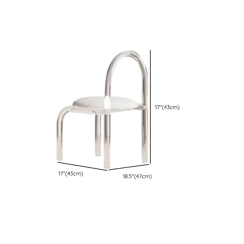 Contemporary With Drawer Solid Wood Mirror White Bedroom Make-up Vanity