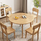Round Rectangular Dining Table Solid Wood Dining Table in Wood Color for Home Clearhalo ' dining_table' 'Dining Tables & Seating' 'Dining Tables' 'furn' 'furn_dining_table' 'Furniture' 'furniture_dining_table' 'Kitchen & Dining Furniture' 'kitchen&dining_furn' 'kitchen' 'kitchen_dining_table' 1200x1200_257d7997-c01b-4ed4-833e-27cf2d4e3918