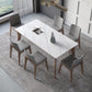 Sintered Stone Rectangle Table Medieval Modern White Table with 4 Legs for Restaurant Clearhalo ' dining_table' 'Dining Tables & Seating' 'Dining Tables' 'furn' 'furn_dining_table' 'Furniture' 'furniture_dining_table' 'Kitchen & Dining Furniture' 'kitchen&dining_furn' 'kitchen' 'kitchen_dining_table' 1200x1200_257e1288-cfc2-49b5-a083-22d70cf455b7