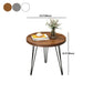 Wood 3 Legs Coffee Table Round Tray Top Coffee Table Minimalist Clearhalo 'Coffee & Accent Tables' 'Coffee Tables' 'coffee_tables' 'furn' 'furn_coffee_tables' 'Furniture' 'Living Room Furniture' 1200x1200_257e1c3e-6d15-49fd-a112-1ace7a8c64d4