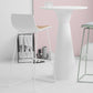 Industrial Indoor Armless Stool Plastic Bar Stool with Upholstered Clearhalo 'Bar Furniture' 'Bar Stools' 'bar_stools' 'furn' 'furn_bar_stools' 'Furniture' 'Kitchen & Dining Furniture' 1200x1200_257e9ea9-e7ca-4324-bbb7-0d32ea310eb4