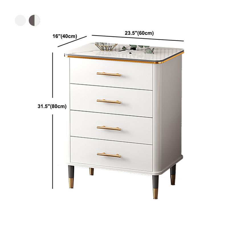 15,74 "petto di accento di legno largo con gambe dritte torace contemporanea