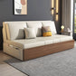 Cushion Back Sofa Futon Armless Convertible Sofa with Storage Clearhalo 'furn' 'furn_futons' 'Furniture' 'Futons & Daybeds' 'Futons' 'Living Room Furniture' 1200x1200_2582e548-9235-4f17-aeb1-80ef975fd162