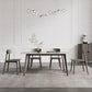 Retro Modern Rectangle Dining Site Table Stone Top 4-foot Oak Solid Wood Table Clearhalo 'Dining Tables & Seating' 'Dining Tables' 'dining_table' 'furn' 'furn_dining_table' 'Furniture' 'furniture_dining_table' 'Kitchen & Dining Furniture' 'kitchen' 'kitchen_dining_table' 1200x1200_258724f7-f952-42a6-9cc9-4c1fc92ef7e7