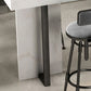 Rectangle Faux Marble Top Bar Table Industrial Counter Height Table with Double Pedestal Clearhalo 'Bar Furniture' 'Bar Tables' 'bar_tables' 'furn' 'furn_bar_tables' 'Furniture' 'Kitchen & Dining Furniture' 1200x1200_258ac6a5-768e-41ea-a0c2-6b5c04e6c16f