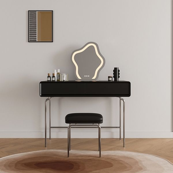 モダンなスタンディングメイクバニティデスクベッドルームバニティドレッシングテーブルセット