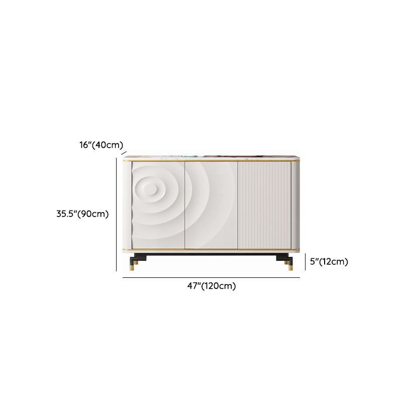 Moderne und zeitgenössische Glaubwürdigkeitsbuffet mit Schränken