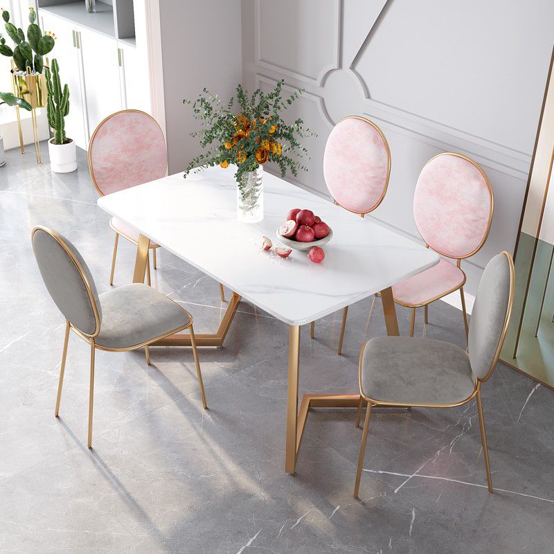 Traditional Luxury Stone Furniture Rectangle Double Pedestal Dining Site Table Clearhalo 'Dining Tables & Seating' 'Dining Tables' 'dining_table' 'furn' 'furn_dining_table' 'Furniture' 'furniture_dining_table' 'Kitchen & Dining Furniture' 'kitchen' 'kitchen_dining_table' 1200x1200_258d7f64-1da9-424e-843e-8af104b2369b