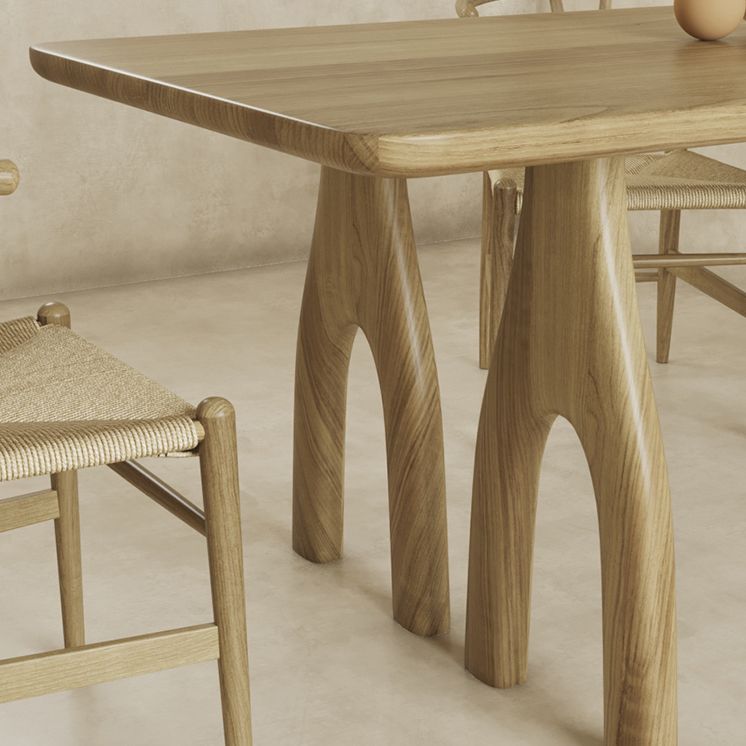 Modern 1/3/4/7 Solid Wood Dining Table Set with Wooden Chairs Dinette Set for Kitchen Clearhalo 'Dining Room Sets' 'Dining Tables & Seating' 'dining_room_set' 'furn' 'furn_dining_room_set' 'Furniture' 'furniture_dining_room_set' 'Kitchen & Dining Furniture' 'kitchen&dining_furn' 'kitchen' 1200x1200_258d9285-fb54-469a-9726-4baf5897b30c