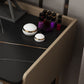 3-Drawer Modern Stone Eitelkeit Make-up-Schminktisch mit Stuhl