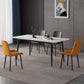 Sintered Stone Dining Table Industrial Style 4 Legs Base Rectangle Table for Dining Room Clearhalo ' dining_table' 'Dining Tables & Seating' 'Dining Tables' 'furn' 'furn_dining_table' 'Furniture' 'furniture_dining_table' 'Kitchen & Dining Furniture' 'kitchen&dining_furn' 'kitchen' 'kitchen_dining_table' 1200x1200_258e9899-2d40-4922-82fc-7c04956d632f