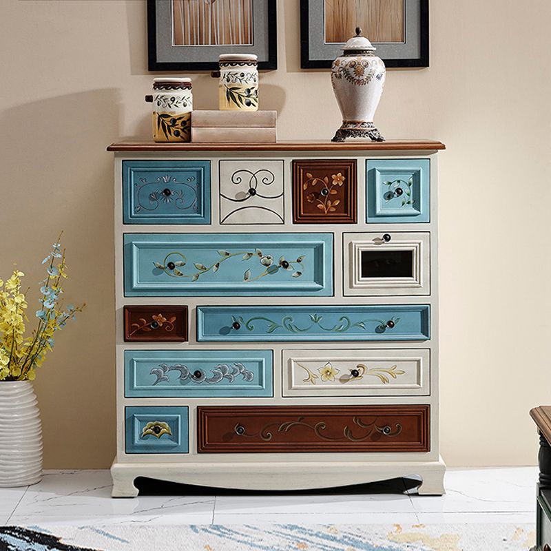 Traditional Style Chest Wooden Storage Chest with Drawers for Bedroom Clearhalo 'Bedroom Furniture' 'Dressers & Chests' 'dressers_chests' 'furn' 'furn_dressers_chests' 'Furniture' 1200x1200_258eee97-c3d6-4aff-9986-76ae54f3d39a